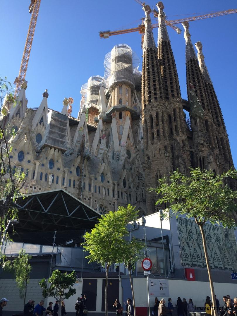Барселона. Сказочно красивый город. Базилика Святого Семейства (Sagrada Familia)4